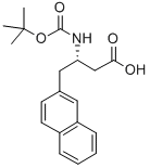 (S)-3-(Boc-氨基)-4-(2-萘基)丁酸结构式_219297-11-7结构式