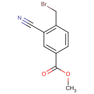 4-(Bromomethyl)-3-cyanoBenzoic acid methyl ester Structure,219519-17-2Structure