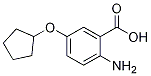 2-氨基-5-环戊氧基苯甲酸结构式_219527-53-4结构式