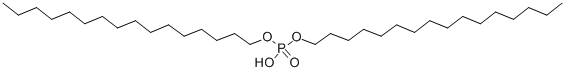 双十六烷基磷酸结构式_2197-63-9结构式