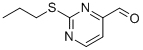 2-丙基磺酰基嘧啶-4-甲醛结构式_219729-65-4结构式