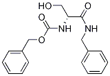 (R)-(1-(苄基氨基)-3-羟基-1-氧代丙烷-2-基)氨基甲酸苄酯结构式_219835-31-1结构式