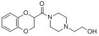 (2,3-二氢苯并[b][1,4]二噁英-2-基)(4-(2-羟基乙基)哌嗪-1-基)甲酮结构式_219851-02-2结构式