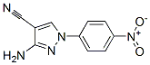 3-氨基-1-(4-硝基苯)-1H-吡唑-4-甲腈结构式_219930-67-3结构式