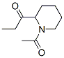 (9CI)-1-乙酰基-2-(1-氧代丙基)-哌啶结构式_220073-78-9结构式