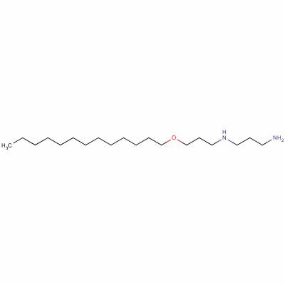 n-[3-(十三基氧基)丙基]-1,3-丙二胺结构式_22023-23-0结构式
