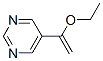 (9CI)-5-(1-乙氧基乙烯)-嘧啶结构式_220270-39-3结构式