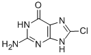 2-氨基-8-氯-1H-嘌呤-6(7h)-酮结构式_22052-03-5结构式