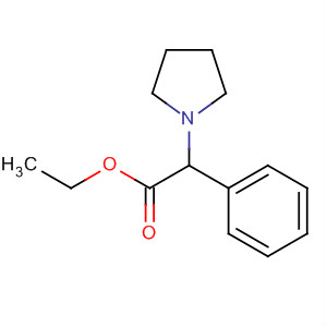 苯基吡咯烷-1-乙酸乙酯结构式_22083-21-2结构式