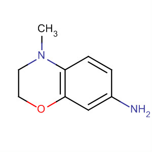 7-氨基-4-甲基-2H-1,4-苯并噁嗪结构式_220844-82-6结构式