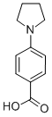 4-(1-吡咯烷基)苯甲酸结构式_22090-27-3结构式
