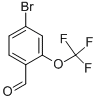 4-Bromo-2-(trifluoromethoxy)benzaldehyde Structure,220996-80-5Structure