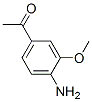 1-(4-氨基-3-甲氧基苯基)-乙酮结构式_22106-40-7结构式