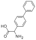 2-氨基-2-(4-联苯)乙酸结构式_221101-61-7结构式