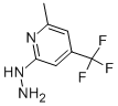 1-[6-Methyl-4-(trifluoromethyl)-2-pyridyl]hydrazine Structure,22123-09-7Structure