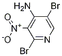 4-氨基-2,5-二溴-3-硝基吡啶结构式_221241-42-5结构式