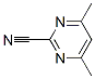 4,6-Dimethylpyrimidine-2-carbonitrile Structure,22126-16-5Structure