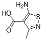 5-Amino-3-methyl-isothiazole-4-carboxylic acid Structure,22131-51-7Structure