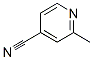 2-甲基吡啶-4-甲腈结构式_2214-53-1结构式