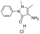 4-氨基安替比林盐酸盐结构式_22198-72-7结构式