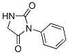 3-苯基咪唑烷-2,4-二酮结构式_2221-13-8结构式
