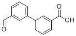 3-Formylbiphenyl-3-carboxylic acid Structure,222180-19-0Structure