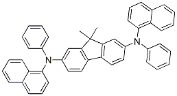 9,9-Dimethyl-2,7-bis[N-(1-naphthyl)-N-phenylamino]fluorene Structure,222319-05-3Structure