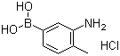 3-Amino-4-methylphenylboronic acid hydrochloride Structure,22237-12-3Structure