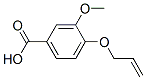 4-烯丙基氧基-3-甲氧基苯甲酸结构式_22280-97-3结构式