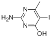 2-氨基-5-碘-6-甲基-4-羟基嘧啶结构式_22294-57-1结构式