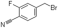 4-(溴甲基)-2-氟苯甲腈结构式_222978-03-2结构式