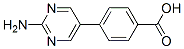 4-(2-氨基嘧啶-5-基)苯甲酸结构式_222987-21-5结构式