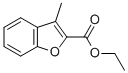 3-甲基-2-苯并呋喃羧酸乙酯结构式_22367-82-4结构式
