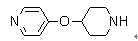 4-(哌啶-4-基氧基)吡啶结构式_224178-65-8结构式