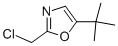 2-(Chloromethyl)-5-(1,1-dimethylethyl)oxazole Structure,224441-73-0Structure