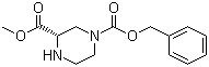 (S)-4-n-cbz-piperazine-2-carboxylic acid methyl ester Structure,225517-81-7Structure