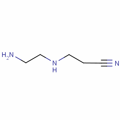 3-[(2-氨基乙基)氨基]-丙腈结构式_22584-31-2结构式
