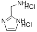 1H-咪唑-2-甲胺双盐酸盐结构式_22600-77-7结构式