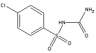 4-氯苯磺酰脲结构式_22663-37-2结构式