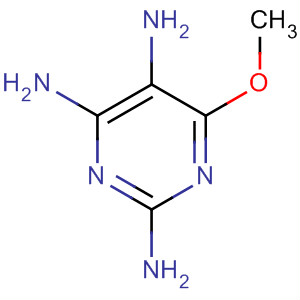  6-甲氧基-2,4,5-嘧啶三胺结构式_22715-33-9结构式