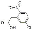 2-(5-Chloro-2-nitrophenyl)acetic acid Structure,22908-28-7Structure