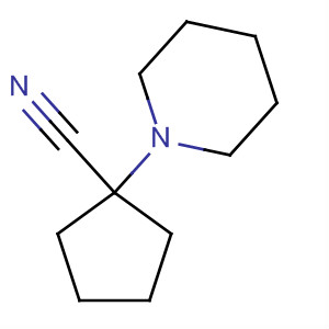 1-哌啶-1-基环戊烷甲腈结构式_22912-32-9结构式