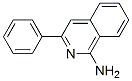 3-苯基-1-氨基异喹啉结构式_23023-35-0结构式
