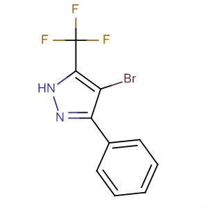 4-Bromo-5-phenyl-3-trifluoromethylpyrazole Structure,230295-07-5Structure