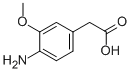 1-(4-氨基-3-甲氧基苯基)-乙酸结构式_230648-62-1结构式