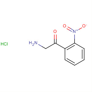 2-氨基-1-(2-硝基-苯基)-乙酮盐酸盐结构式_23082-65-7结构式