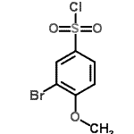 3-Bromo-4-methoxy-benzenesulfonyl chloride Structure,23094-96-4Structure