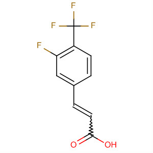 3-Fluoro-4-(trifluoromethyl)cinnamic acid Structure,231291-13-7Structure