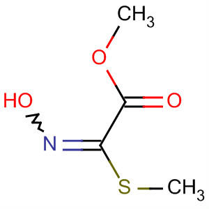 2-(Hydroxyimino)-2-(methylthio)acetic acid methyl ester Structure,23135-20-8Structure