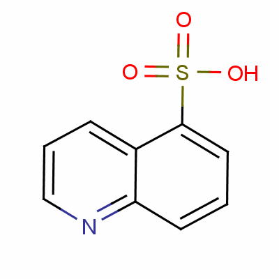 5-喹啉磺酸结构式_23261-58-7结构式